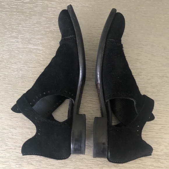 The Office of Angela Scott black suede size 9 - Picture 7 of 16